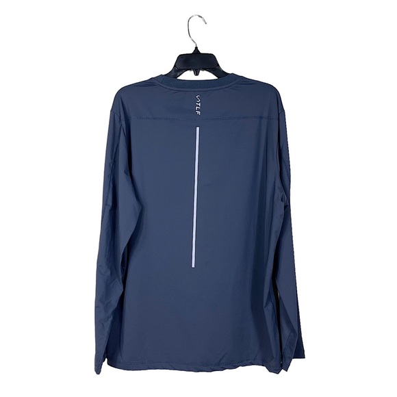 TLF Take Life Further Crewneck Long Sleeve Pullover Reflective Stripe Size XL - Picture 4 of 5